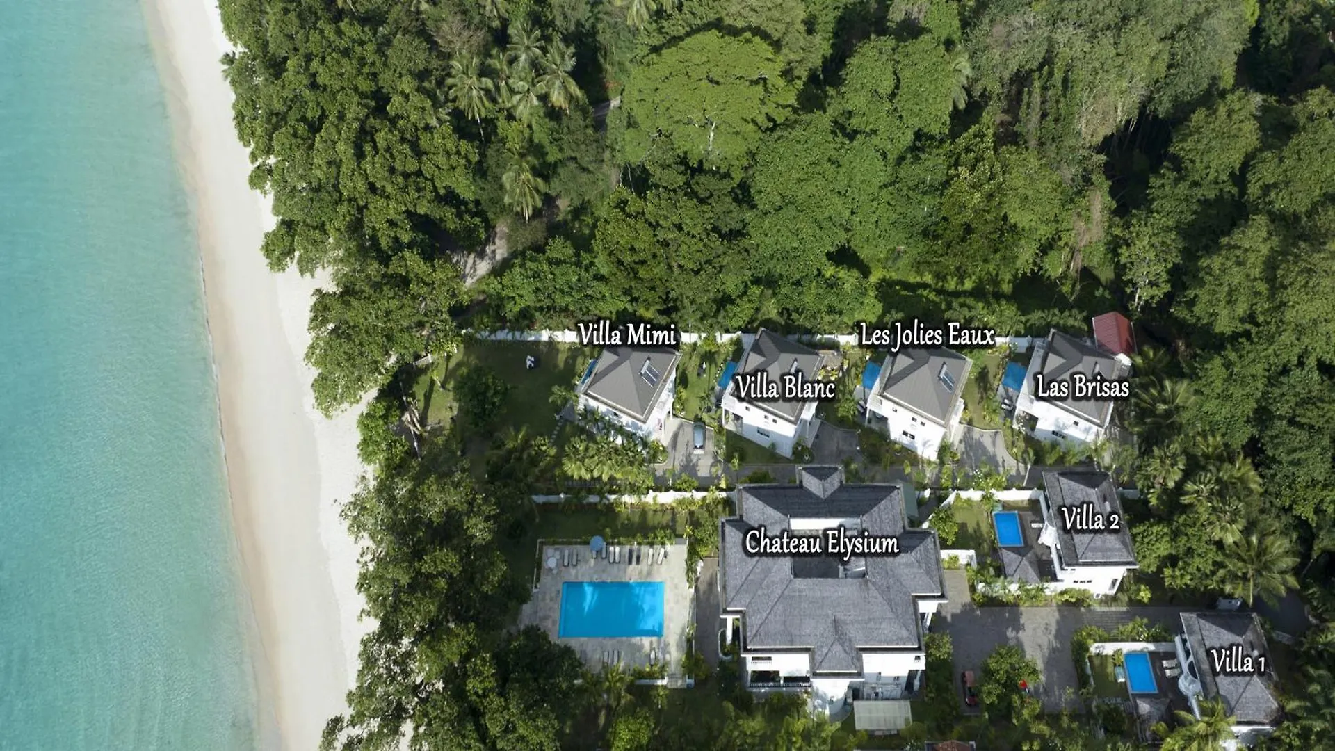 Las Brisas Villa - Chateau Elysium Beau Vallon  0*, Beau Vallon (Mahe) Seychelles